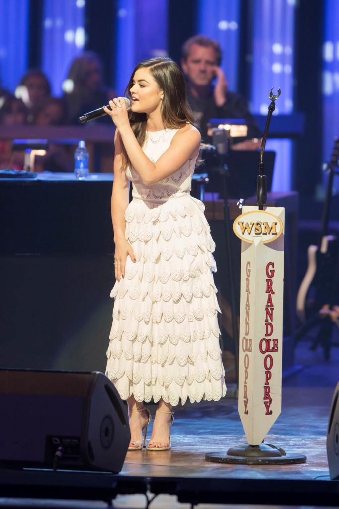 Lucy Hale Grand Ole Opry Debut Photo Credit Chris Hollo - CountryMusicRocks.net