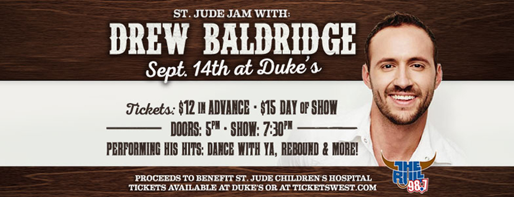 Drew Baldridge St. Jude Jam