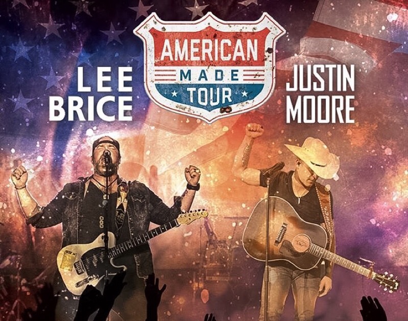 Lee Brice Justin Moore American Made Tour