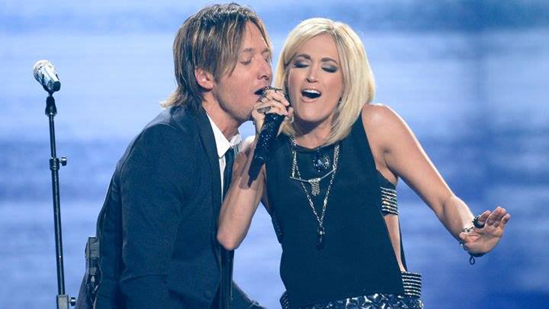 Carrie Underwood and Keith Urban