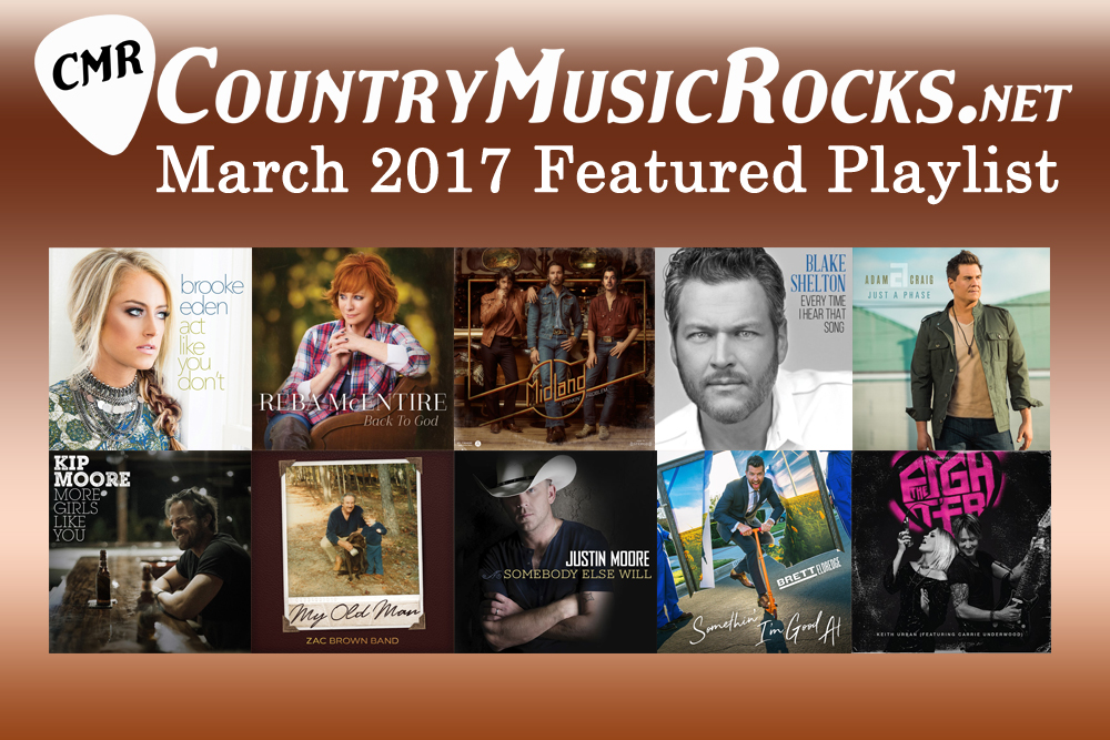 CMR Featured Playlist March 2017