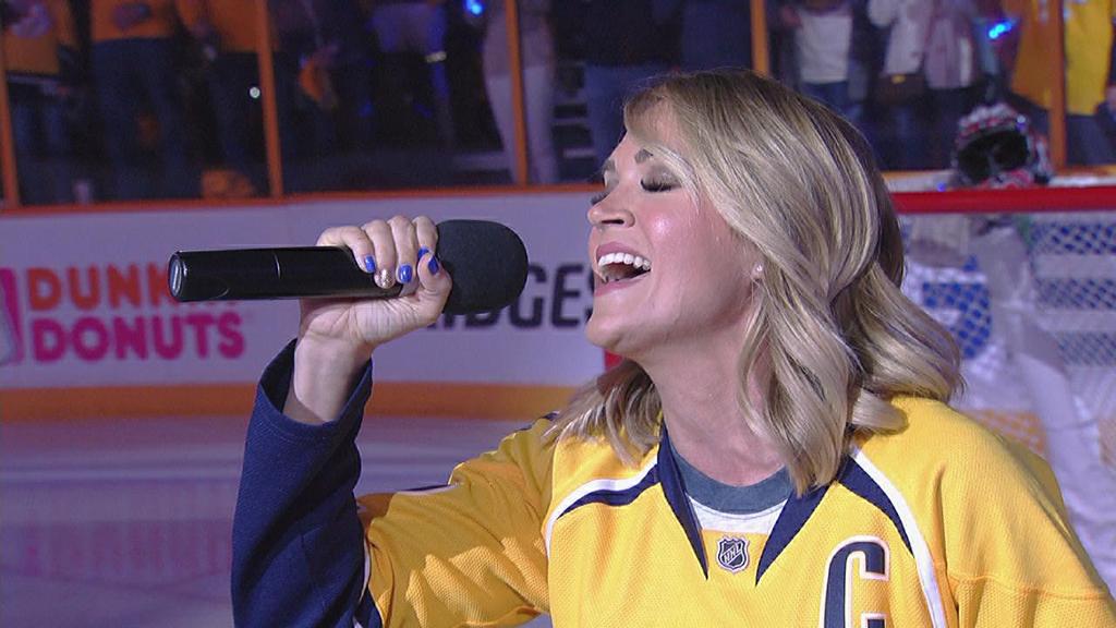 Carrie Underwood Nashville Predators