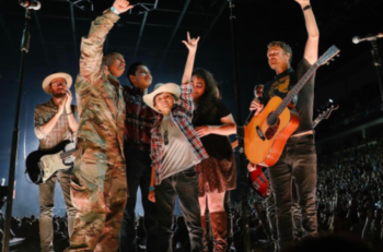 Dierks Bentley Reunites Military Family