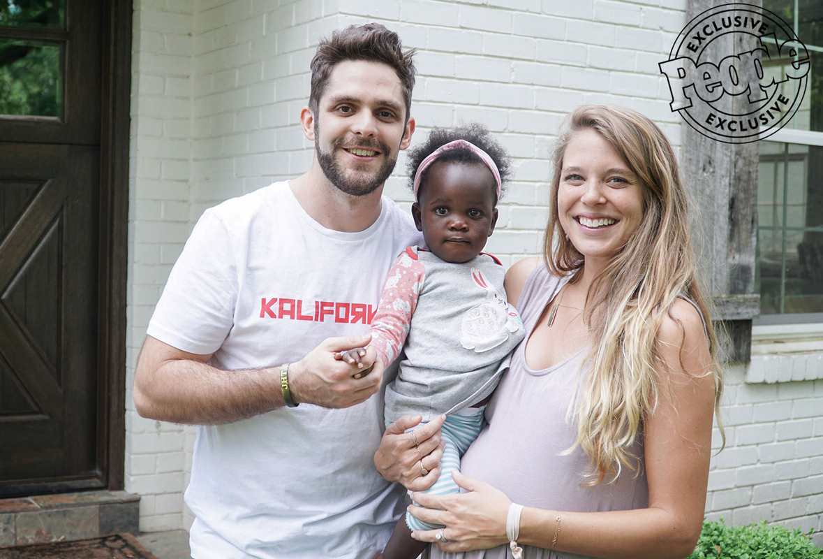 Thomas Rhett and Lauren Welcome Adopted Daughter Country Music Rocks