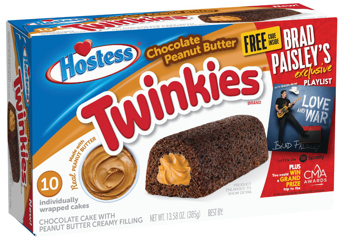 Brad Paisley Hostess Twinkies