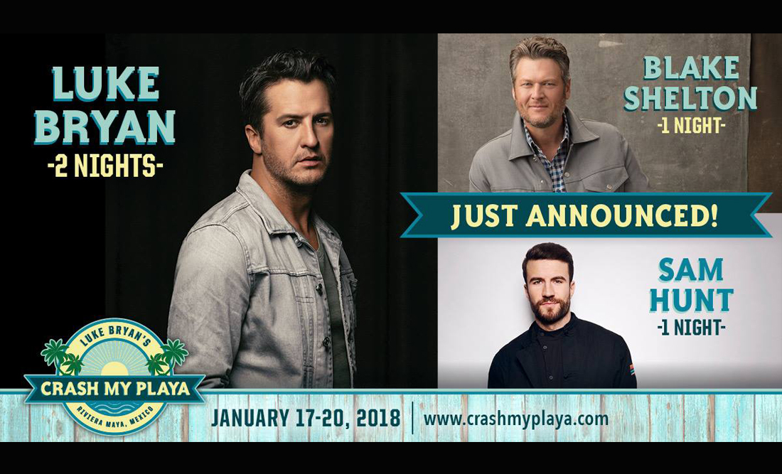 Luke Bryan Crash My Playa 2018