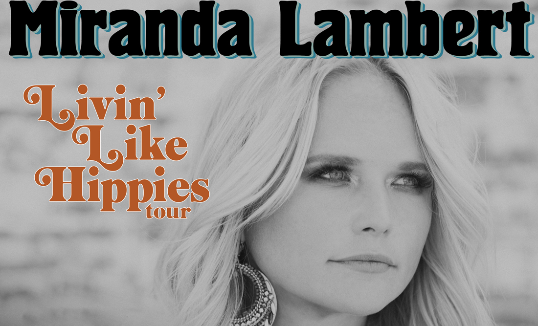 Miranda Lambert Livin' Like Hippies 2018 Tour