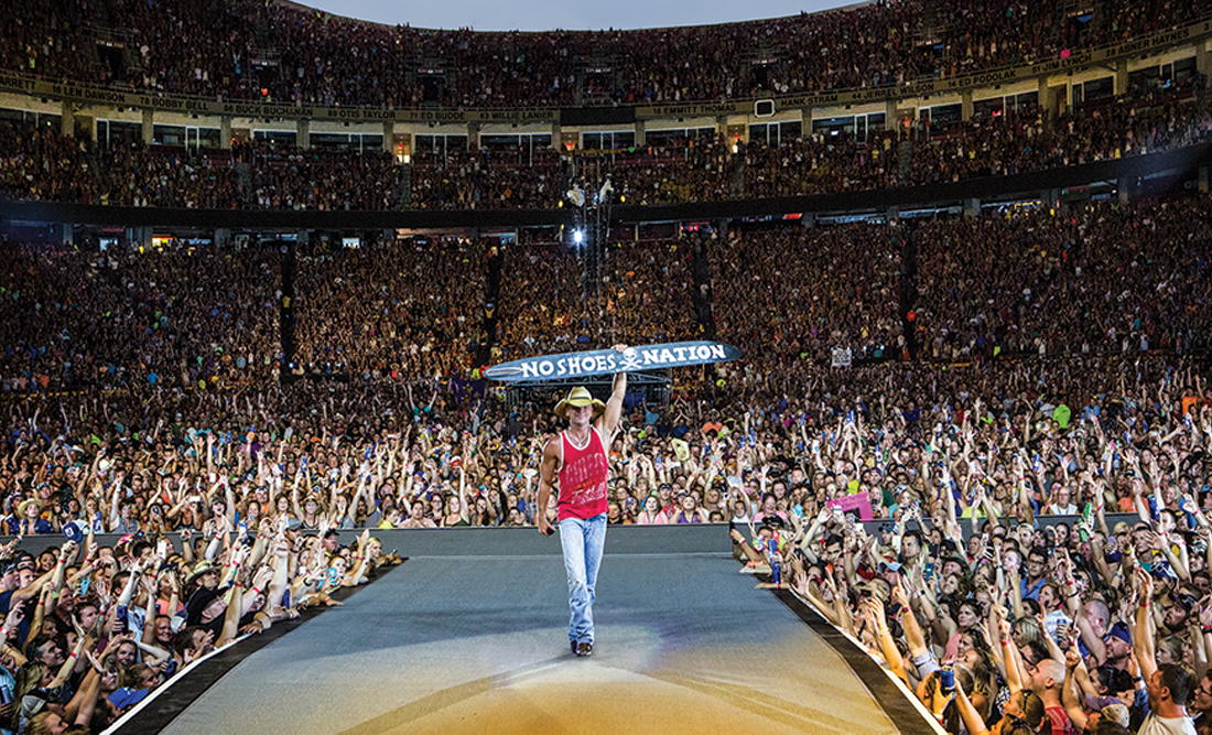 Kenny Chesney: Live in No Shoes Nation cover artwork